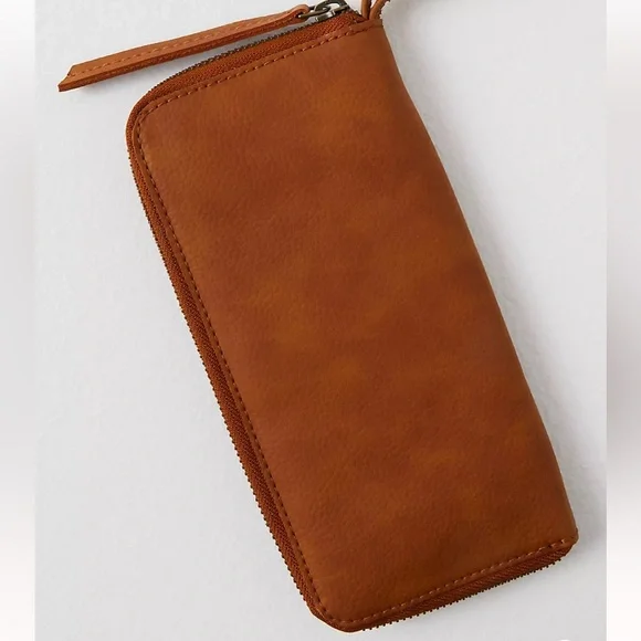 Free People Distressed Vegan Wallet - Picture 2 of 9